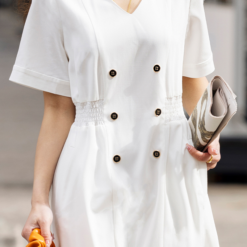 Marina连衣裙-象牙白 | Marina Dress - Ivory商品第5张图片规格展示