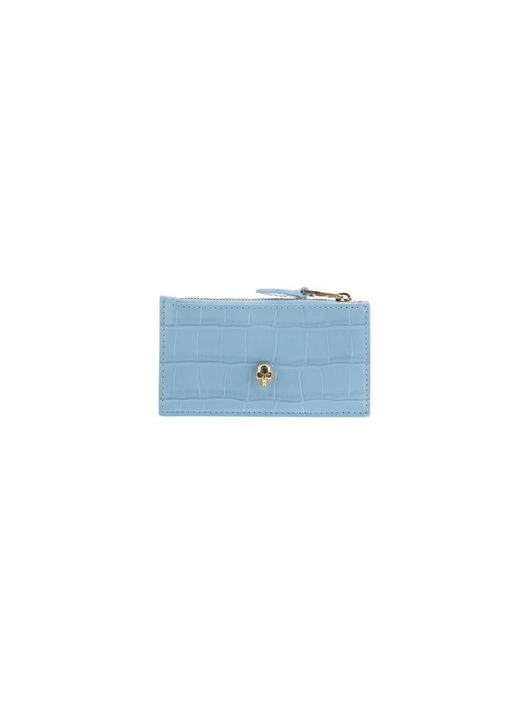 商品Alexander McQueen|Alexander Mcqueen Women's  Light Blue Other Materials Pouch,价格¥2937,第1张图片