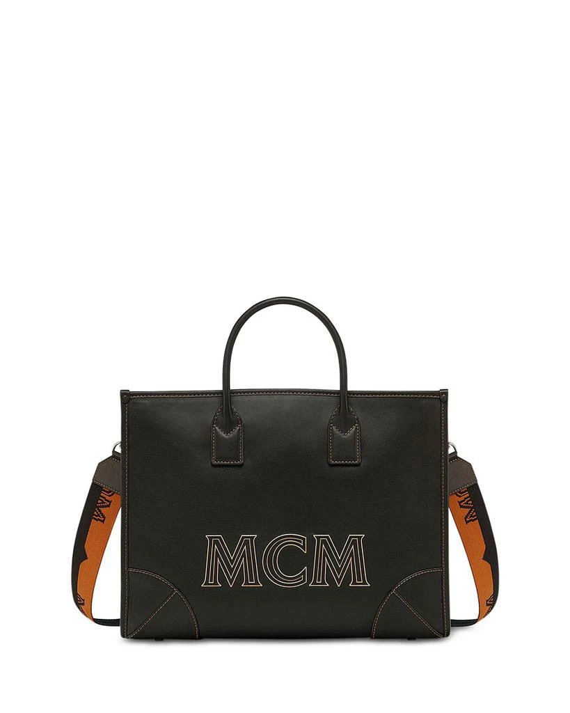 商品MCM|Large München Tote in Spanish Calf Leather,价格¥10300,第1张图片