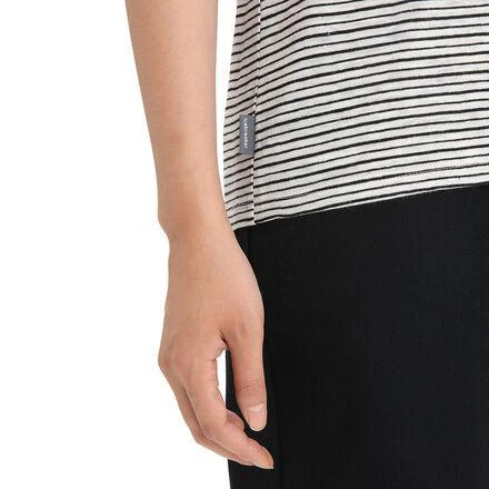 Merino Linen Short-Sleeve Stripe T-Shirt - Women's 商品