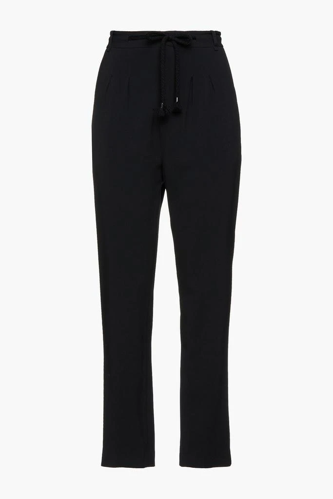 商品ROLAND MOURET|Biltmore pleated stretch-crepe tapered pants,价格¥2491,第3张图片详细描述