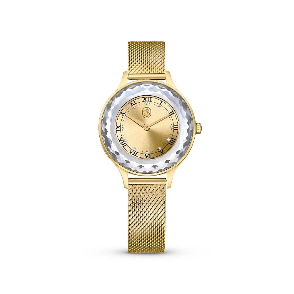 商品Swarovski|Women's Quartz Octea Nova Gold-Tone Metal Watch, Swiss Made 33mm,价格¥3013,第1张图片