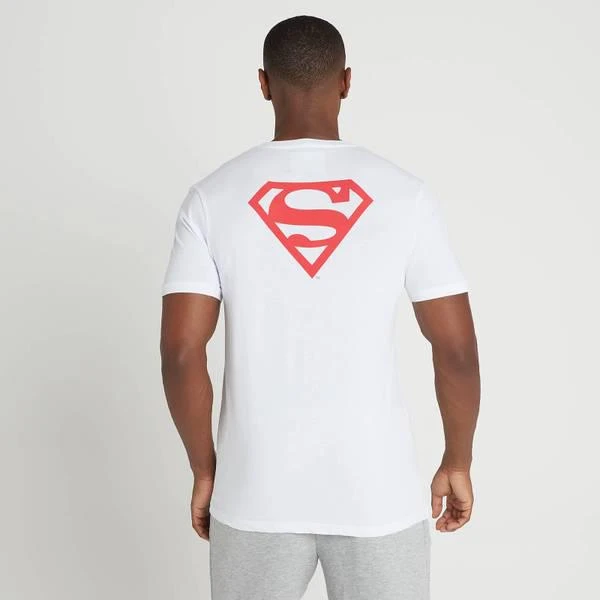 商品Myprotein|MP Men's Superman T-Shirt - White,价格¥155,第3张图片详细描述