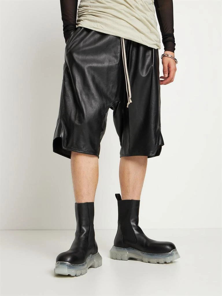 商品Rick Owens|Beatle Bozo Tractor Leather Boots,价格¥11269,第1张图片详细描述