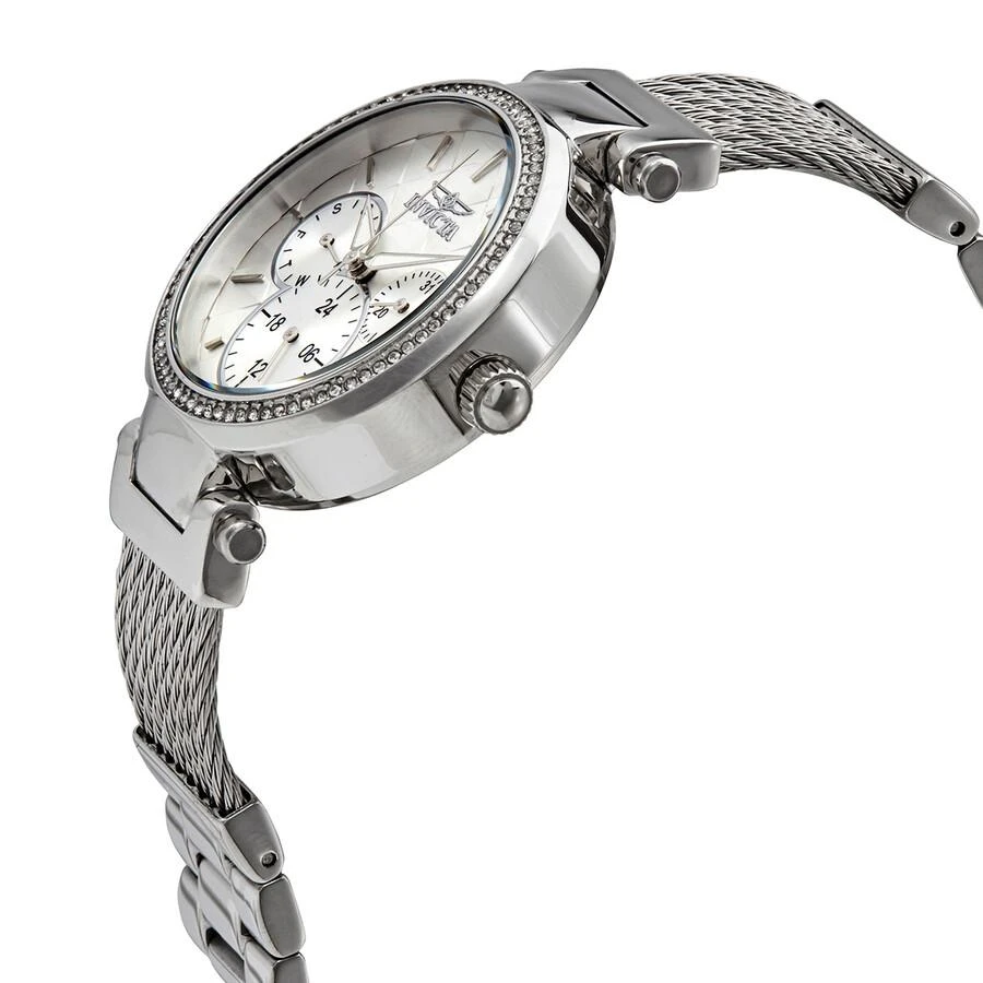 商品Invicta|Invicta Angel Quartz Crystal Silver Dial Ladies Watch 28915,价格¥524,第2张图片详细描述