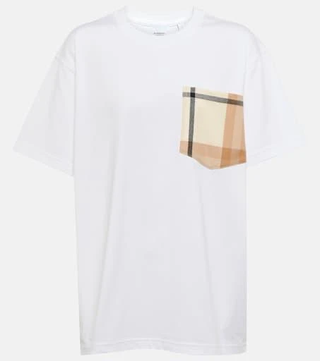 商品Burberry|Cotton-jersey T-shirt,价格¥3950,第1张图片