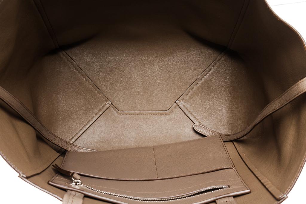 Celine Brown Leather Phantom Cabas Shoulder Bag商品第5张图片规格展示