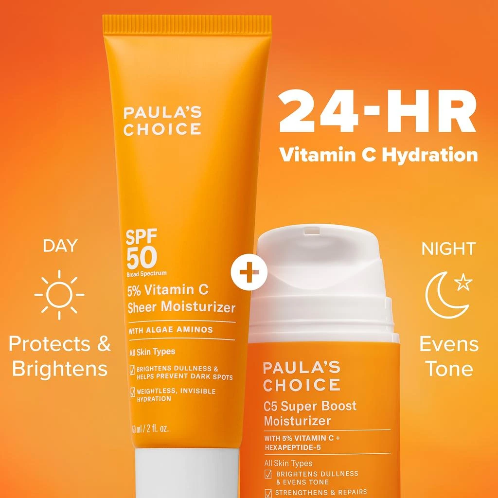 Paula's Choice 5% Vitamin C Sheer Moisturiser SPF50 60ml 商品