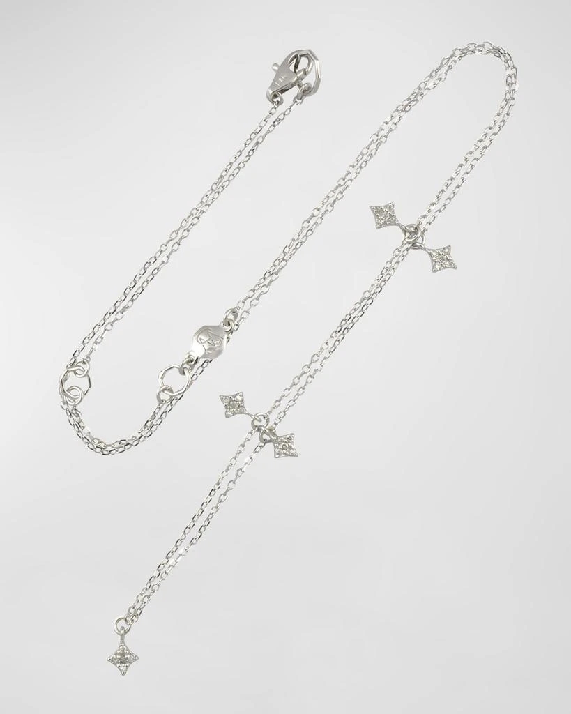 商品Stevie Wren|14k White Gold Star Charm Necklace,价格¥7613,第1张图片详细描述