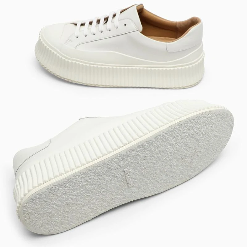 Ivory leather trainer 商品