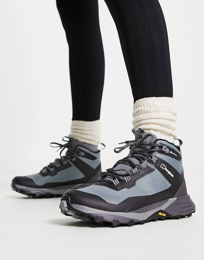 商品Berghaus|Berghaus VC22 GORE-TEX waterproof trail hiking boots in black and grey,价格¥1710,第4张图片详细描述