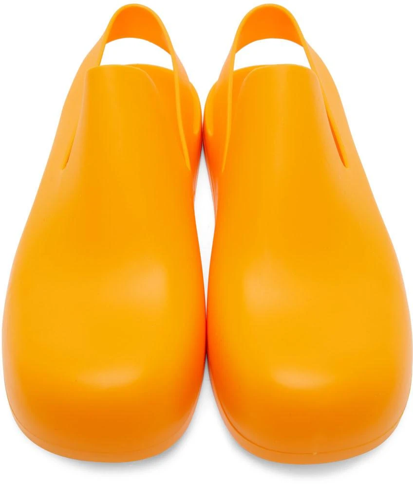 商品Bottega Veneta|Orange Puddle Loafers,价格¥4876,第5张图片详细描述