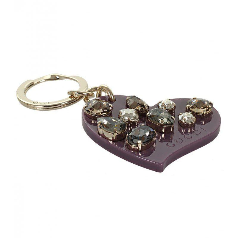 商品Gucci|Gucci Heart Embellished Key Ring,价格¥3208,第3张图片详细描述