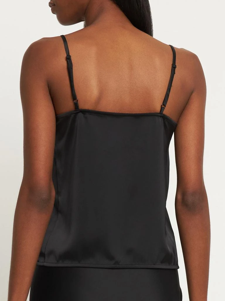商品MUSIER PARIS|Capri Satin & Lace Top,价格¥370,第2张图片详细描述