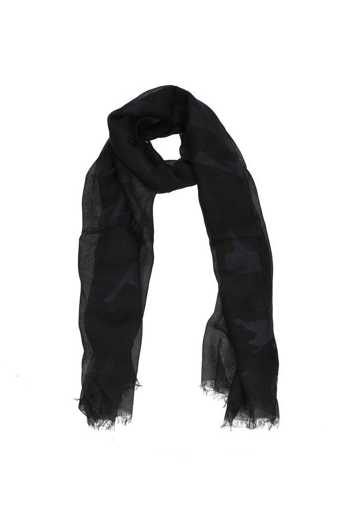 商品Valentino|Foulard Modal Black,价格¥1385,第2张图片详细描述