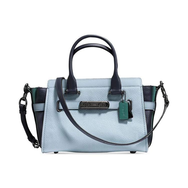 商品Coach|Swagger 27 in Colorblock Leather,价格¥2005,第1张图片
