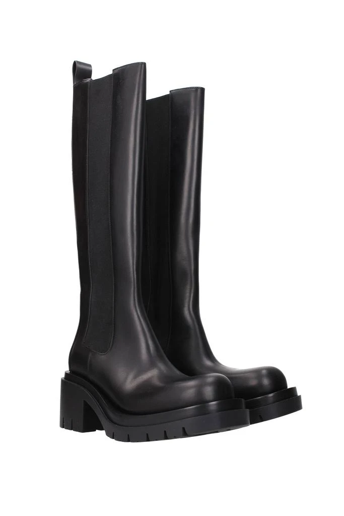 商品Bottega Veneta|Boots Leather Black,价格¥4719,第2张图片详细描述