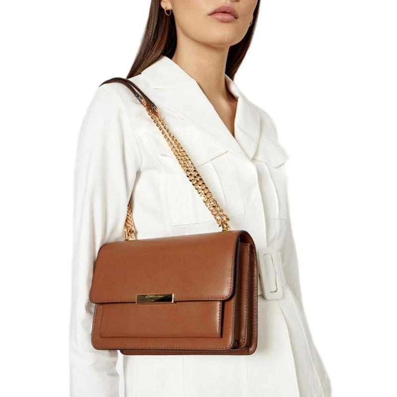 商品Michael Kors|MICHAEL KORS 女士棕色链条单肩包 30S9GJ4L9L-LUGGAGE,价格¥3154,第5张图片详细描述