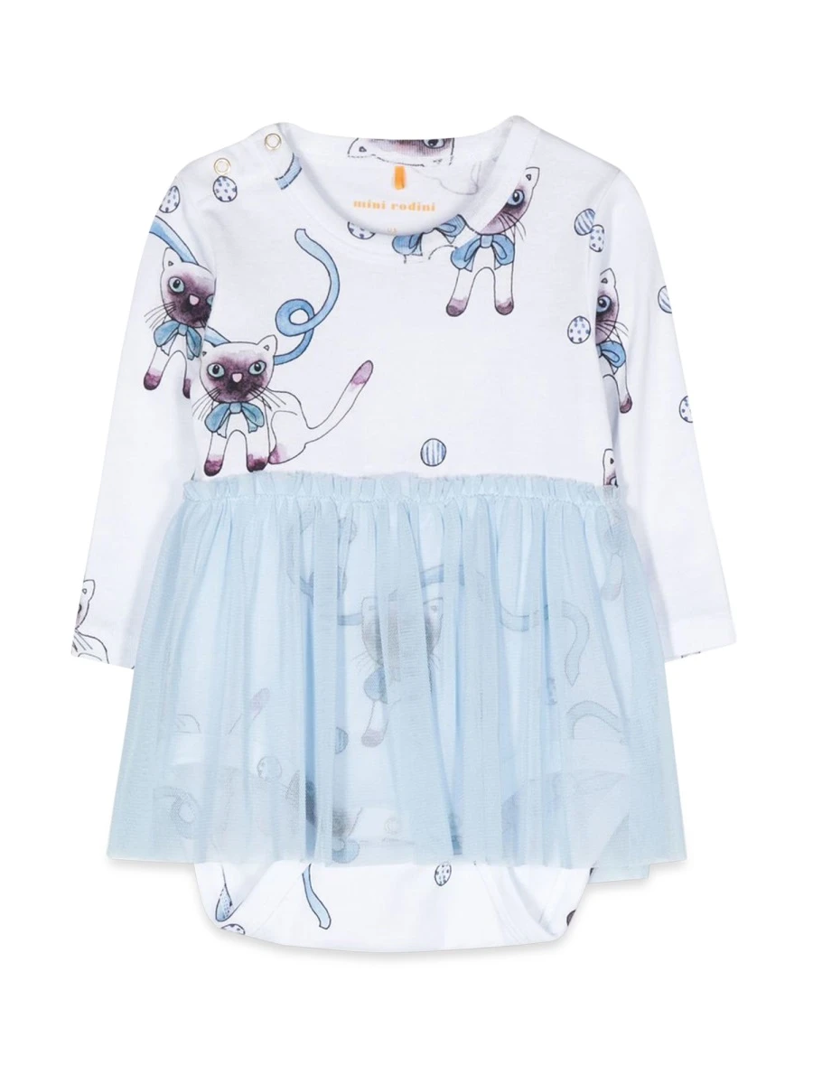 商品Mini Rodini|Mini Rodini 女童套装 1100005150BLIGHTBLUE 花色,价格¥594,第1张图片