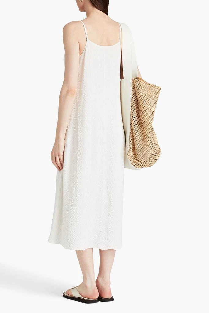 商品Joseph|Textured cotton midi slip dress,价格¥703,第3张图片详细描述