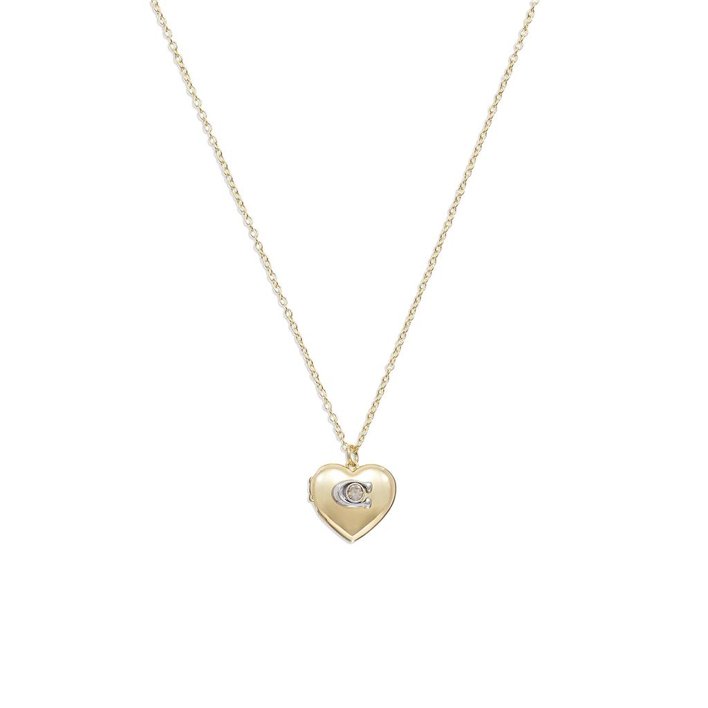 Signature Heart Locket Necklace商品第1张图片规格展示
