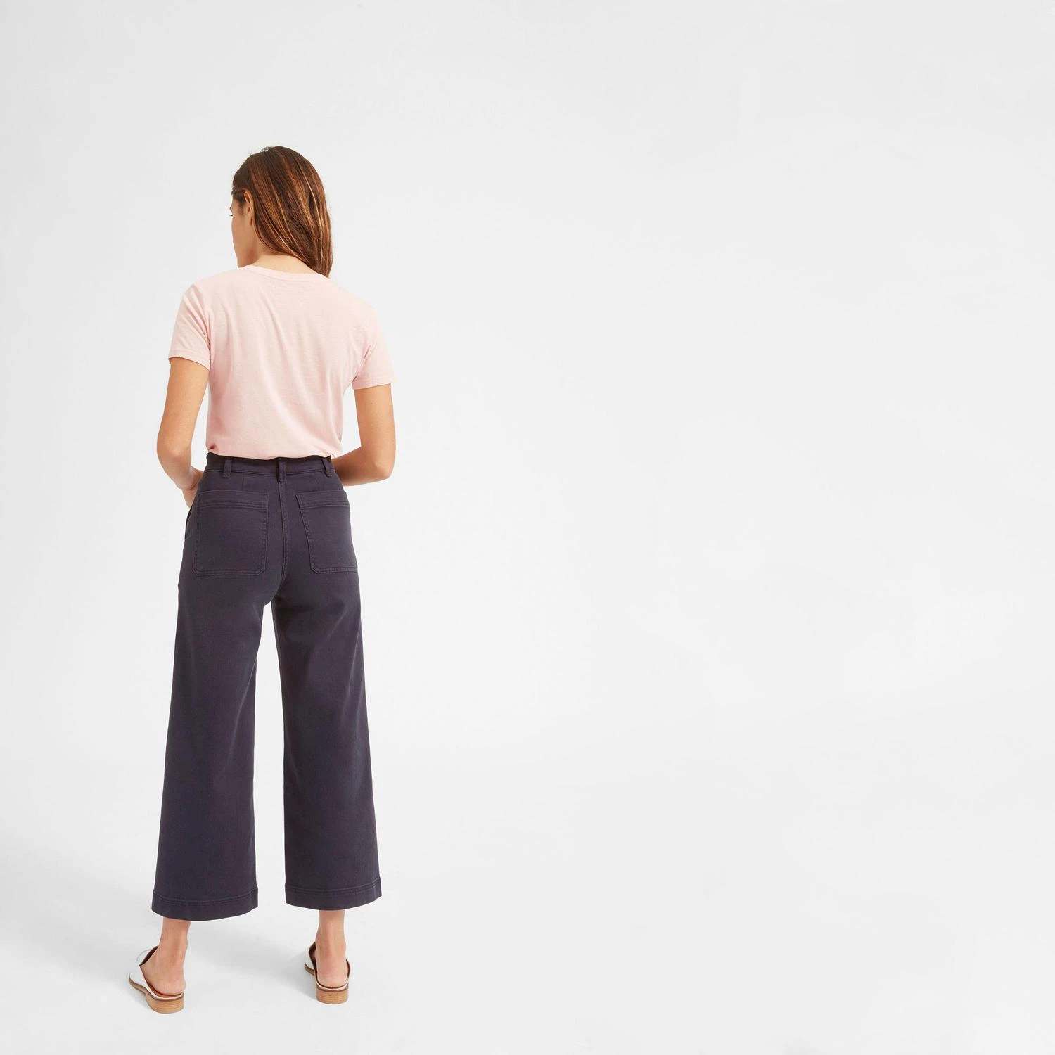 商品Everlane|纯棉V领T恤,价格¥133-¥148,第3张图片详细描述