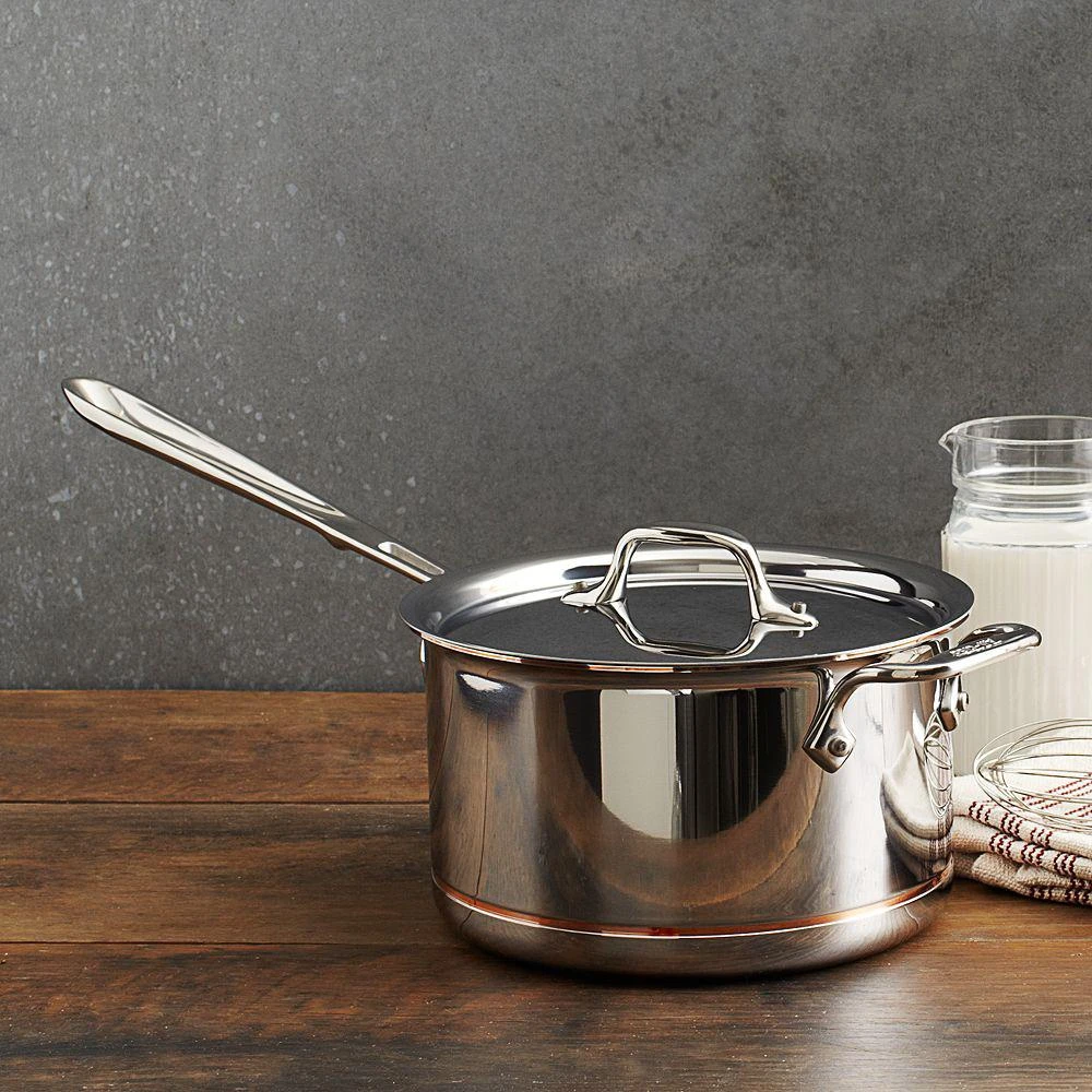 Copper Core 3-Quart Covered Saucepan 商品