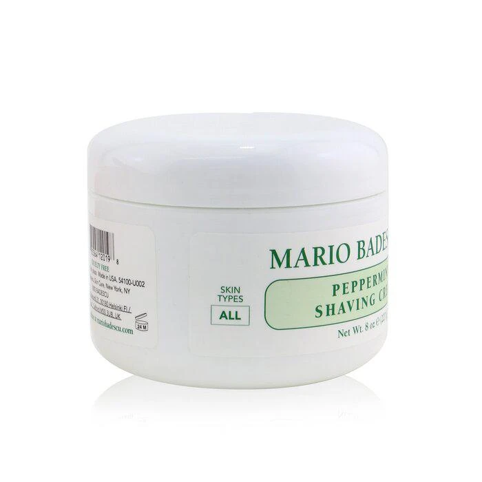 商品Mario Badescu|Mario Badescu 薄荷保湿滋润剃须霜Peppermint Shaving Cream 236ml/8oz,价格¥229,第2张图片详细描述