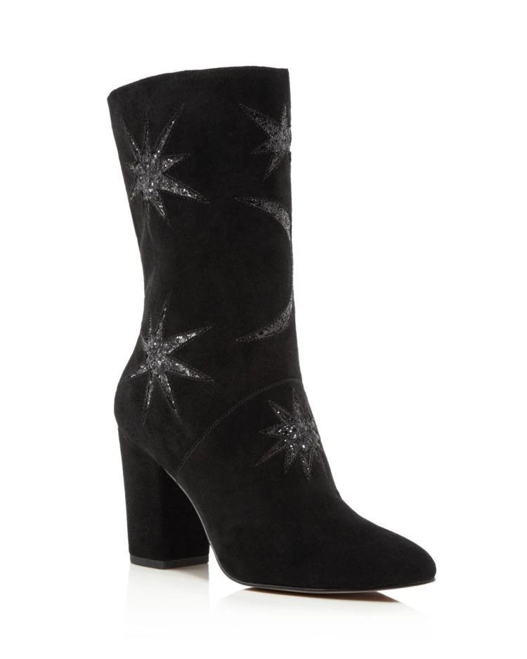 商品Avec Les Filles|Avec Les Filles Nikita Glitter Starbust Mid Calf Booties - 100% Exclusive ,价格¥796,第1张图片