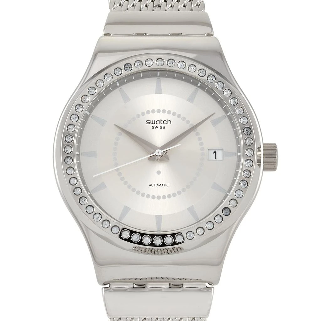 商品Swatch|Swatch Sistem Stalac Automatic Stainless Steel Ladies' Watch YIS406GB,价格¥1470,第1张图片