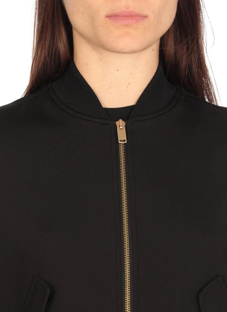 商品Fabiana Filippi|Fabiana Filippi Knitted Collar Scuba Bomber Jacket,价格¥4993,第4张图片详细描述