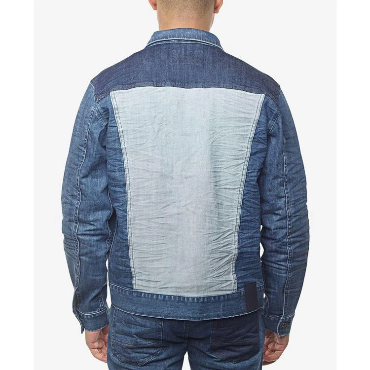 商品Sean John|Men's Pieced Denim Jacket, Created for Macy's,价格¥727,第2张图片详细描述