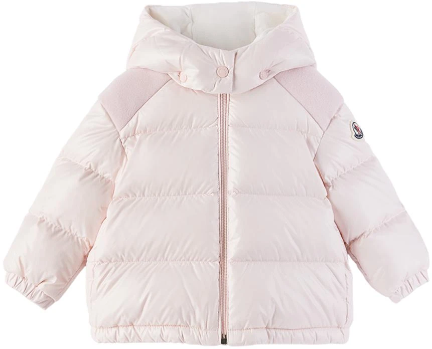 商品Moncler|Baby Pink Valya Down Jacket,价格¥3750,第1张图片