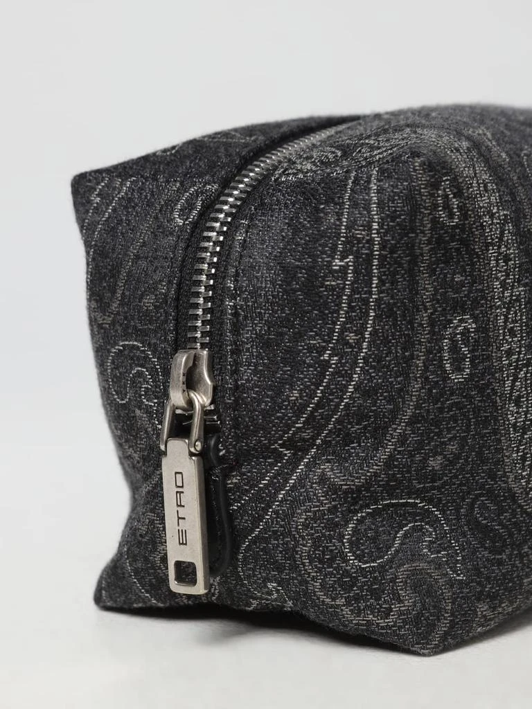 商品ETRO|Etro beauty case in cotton blend with Paisley jacquard,价格¥3244,第3张图片详细描述