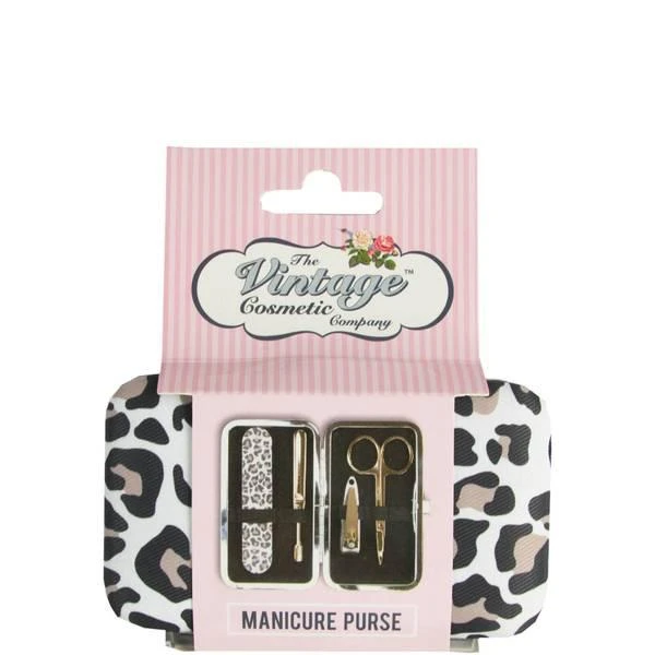 商品The Vintage Cosmetic Company|The Vintage Cosmetic Company Manicure Purse Leopard Print,价格¥61,第2张图片详细描述