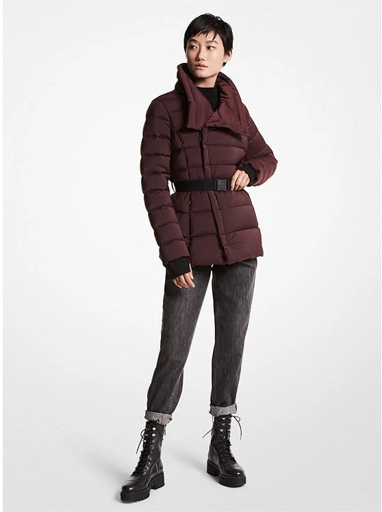 商品Michael Kors|Asymmetrical Quilted Nylon Packable Puffer Jacket,价格¥626,第1张图片