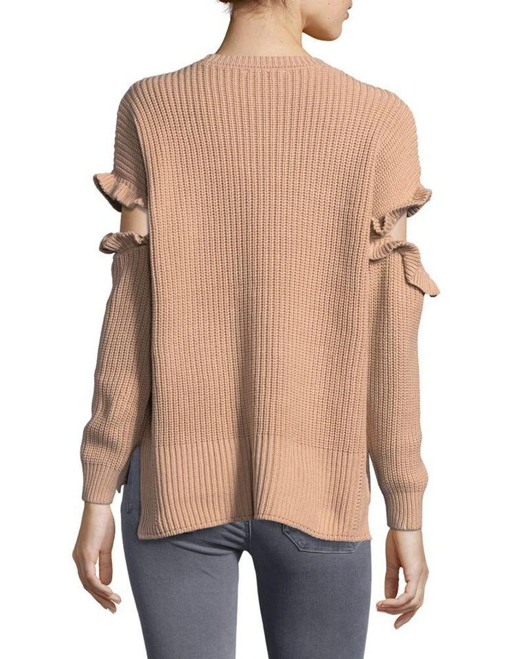 商品Miss Selfridge|Ruffled Cutout Detail Sweater,价格¥226,第3张图片详细描述