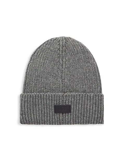 商品UGG|Ribbed Wide-Cuff Beanie,价格¥413,第1张图片