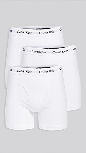 商品Calvin Klein|3 条装贴身平角内裤,价格¥331,第1张图片