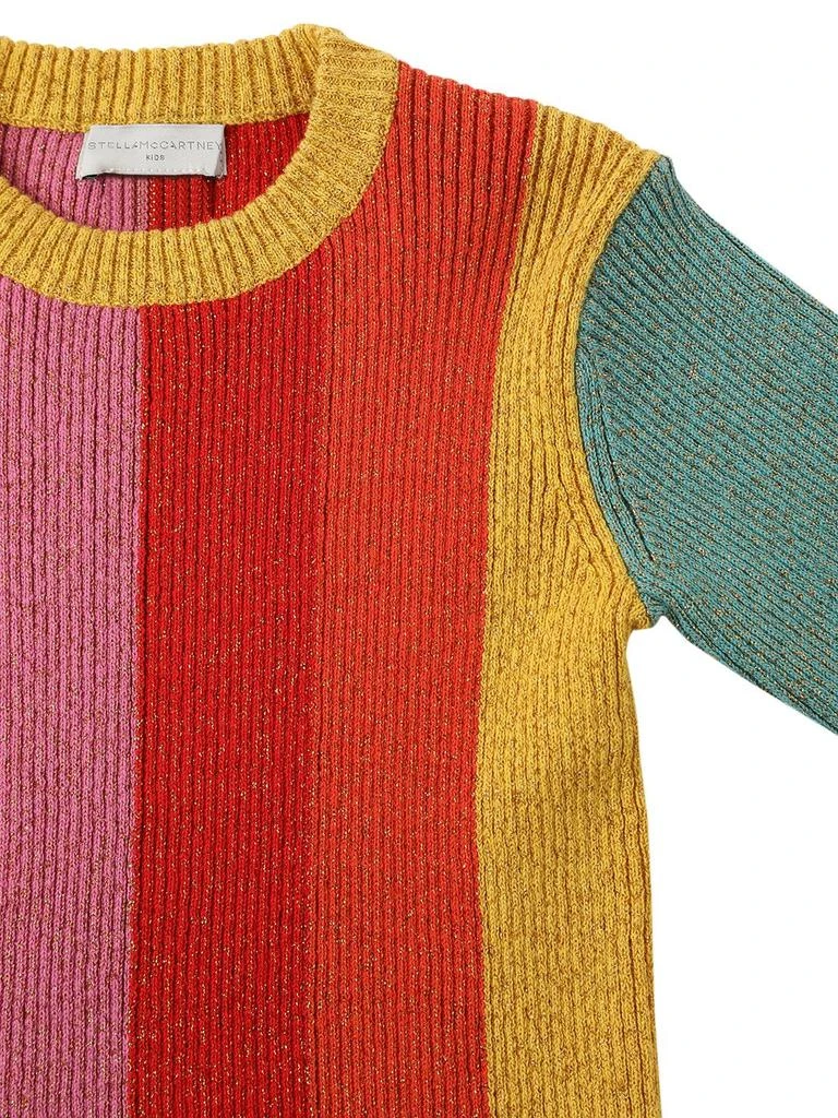 商品Stella McCartney|Lurex & Cotton Blend Knit Sweater,价格¥486,第2张图片详细描述