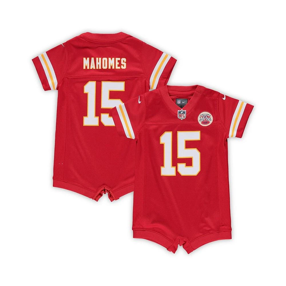 商品NIKE|Infant Girls and Boys Patrick Mahomes Red Kansas City Chiefs Romper Jersey,价格¥298,第1张图片