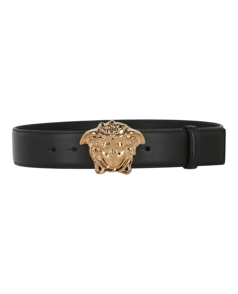 商品Versace|La Medusa Leather Belt,价格¥3181,第1张图片