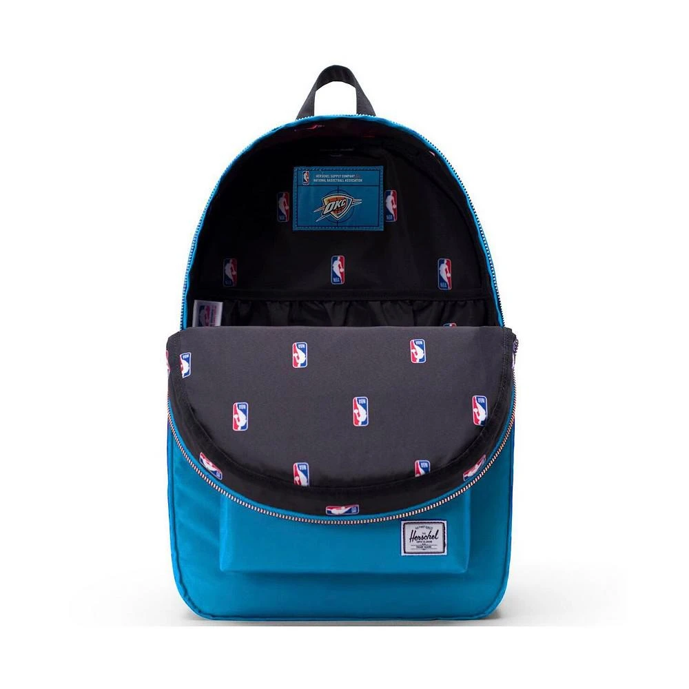 商品Herschel Supply|Supply Co. Blue Oklahoma City Thunder Satin Settlement Backpack,价格¥439,第4张图片详细描述