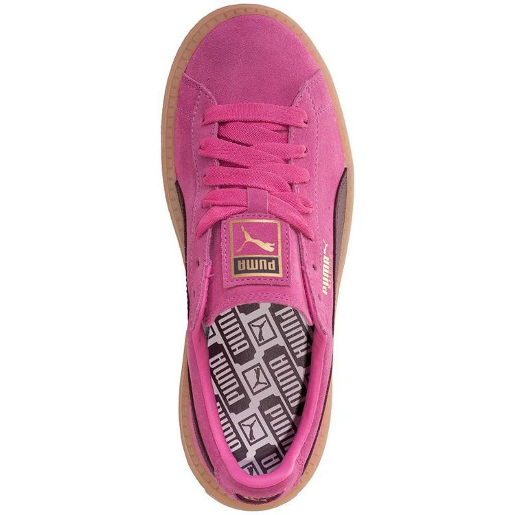 Women's Suede Platform Rugged Casual Sneakers from Finish Line 商品