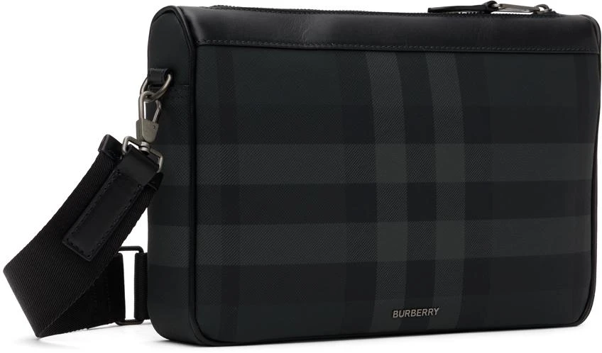 商品Burberry|Black & Gray Rambler Bag,价格¥9080,第3张图片详细描述