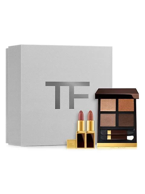 商品Tom Ford|3-Piece Eyeshadow Palette & Mini Lip Color Set,价格¥713,第1张图片