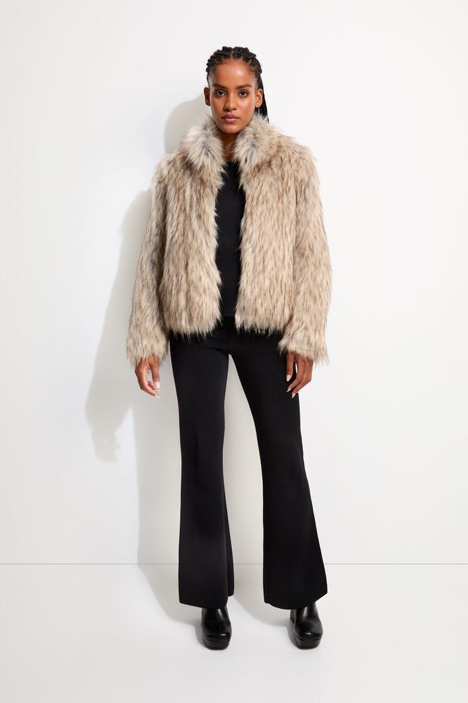 Fur Delish Jacket in Natural商品第2张图片规格展示