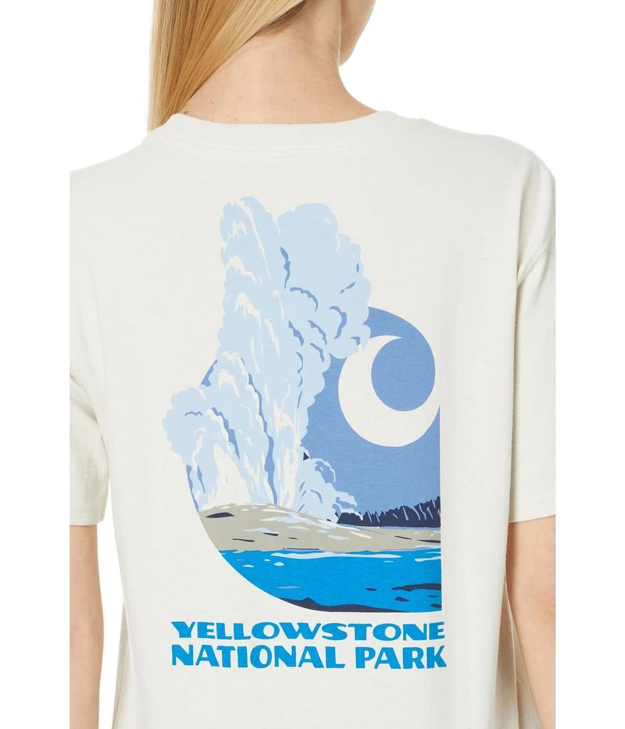 商品Carhartt|Loose Fit Heavyweight Short Sleeve Yellowstone National Park Graphic T-Shirt,价格¥187,第3张图片详细描述