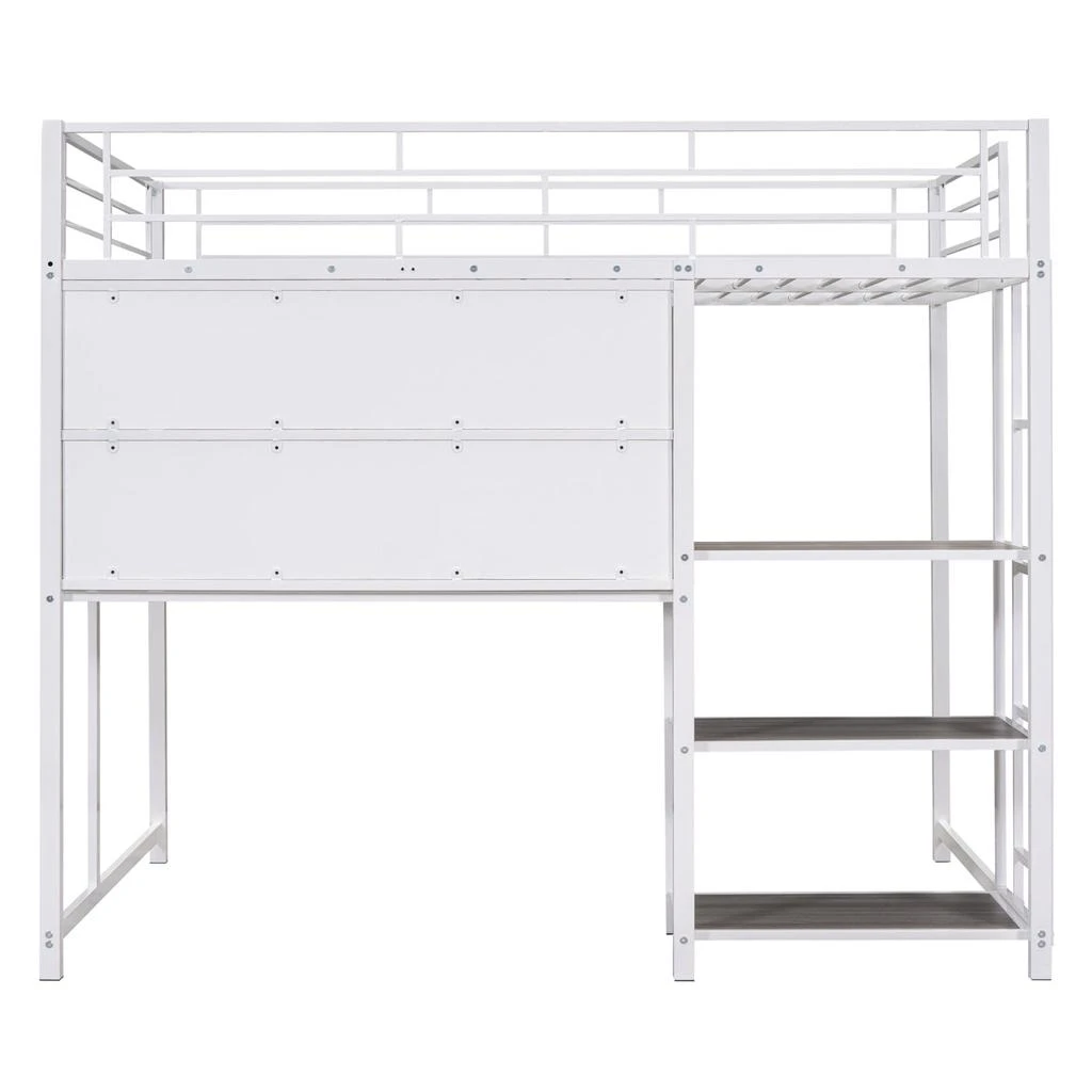 商品Simplie Fun|Full Size Loft Bed,价格¥5098,第4张图片详细描述