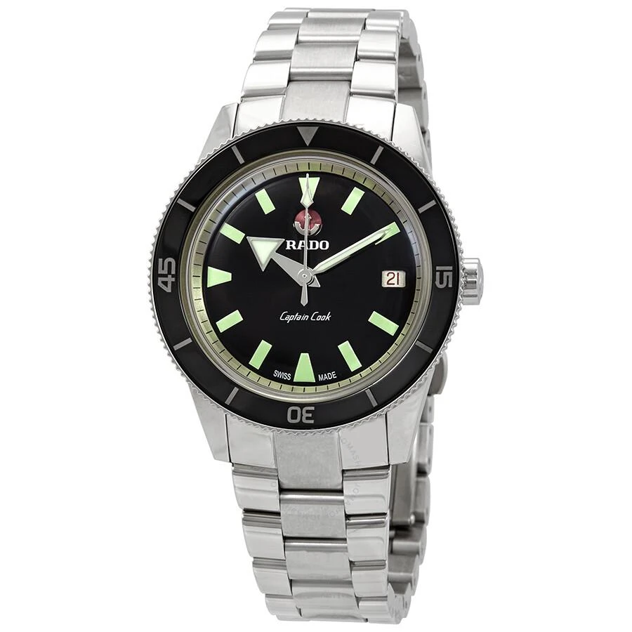 商品Rado|HyperChrome Captain Cook Automatic Black Dial Men's Watch R32500153,价格¥10733,第1张图片